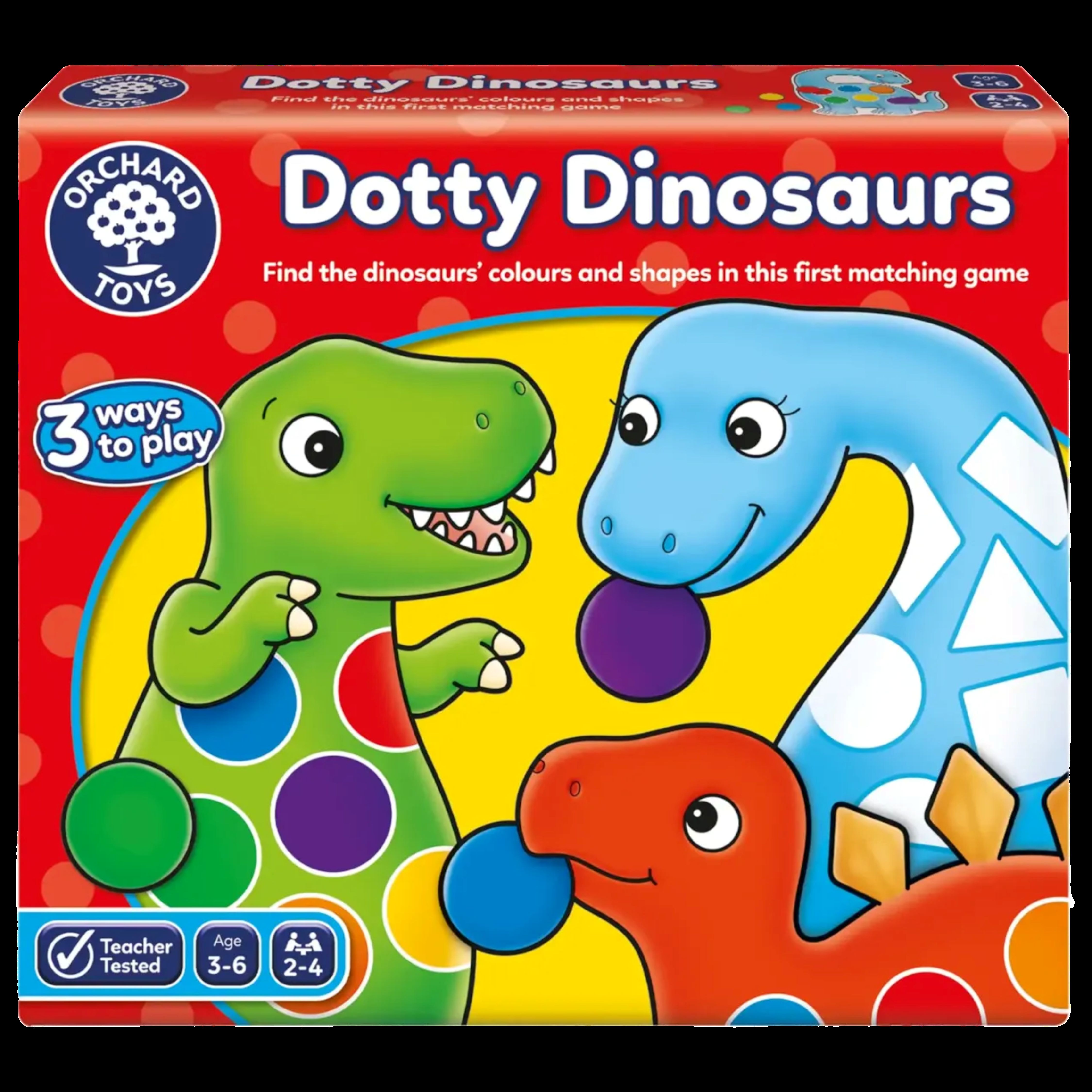 Colour Matching Games Dotty Dinosaurs