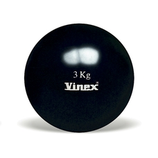 Vinex PVC Indoor Training Shot put - Black - 3Kg