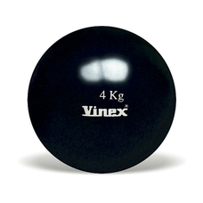 Vinex PVC Indoor Training Shot Put - Black - 4kg