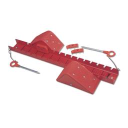 Vinex School Starting Block - Red - pair