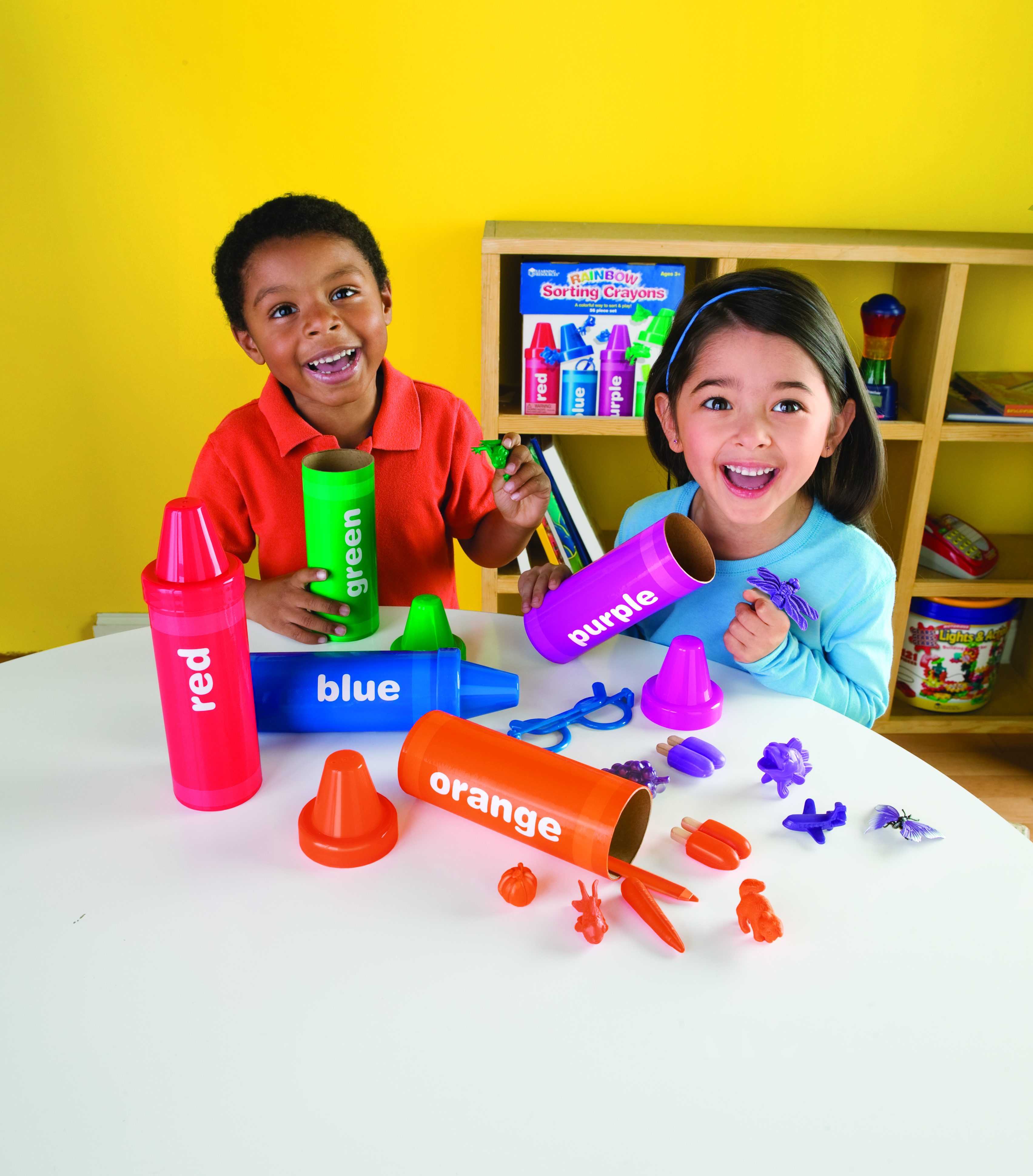 Learning Resources Rainbow Sorting Crayons | HE1002668 | Hope