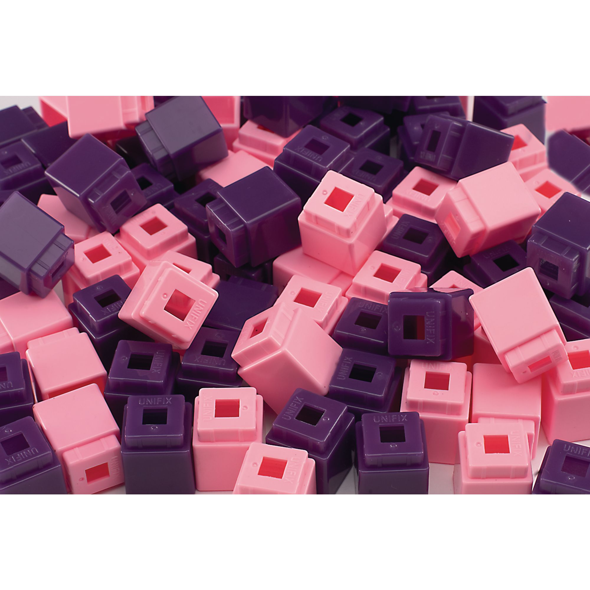 Pink Unifix Cubes P100