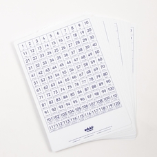 Double-sided Dry-wipe Counting Boards - Pupil - Pack of 30