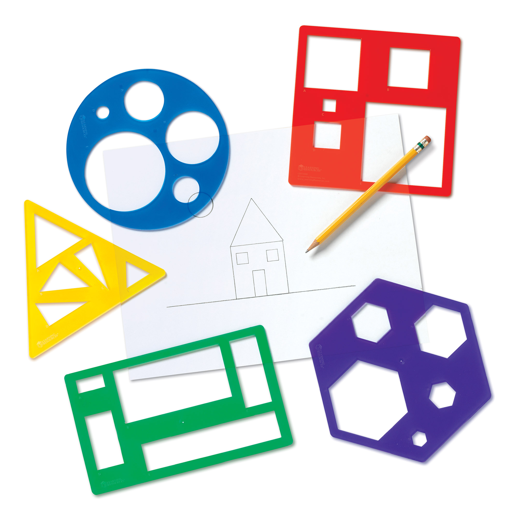 HE274605 - Learning Resources Shape Templates | Hope