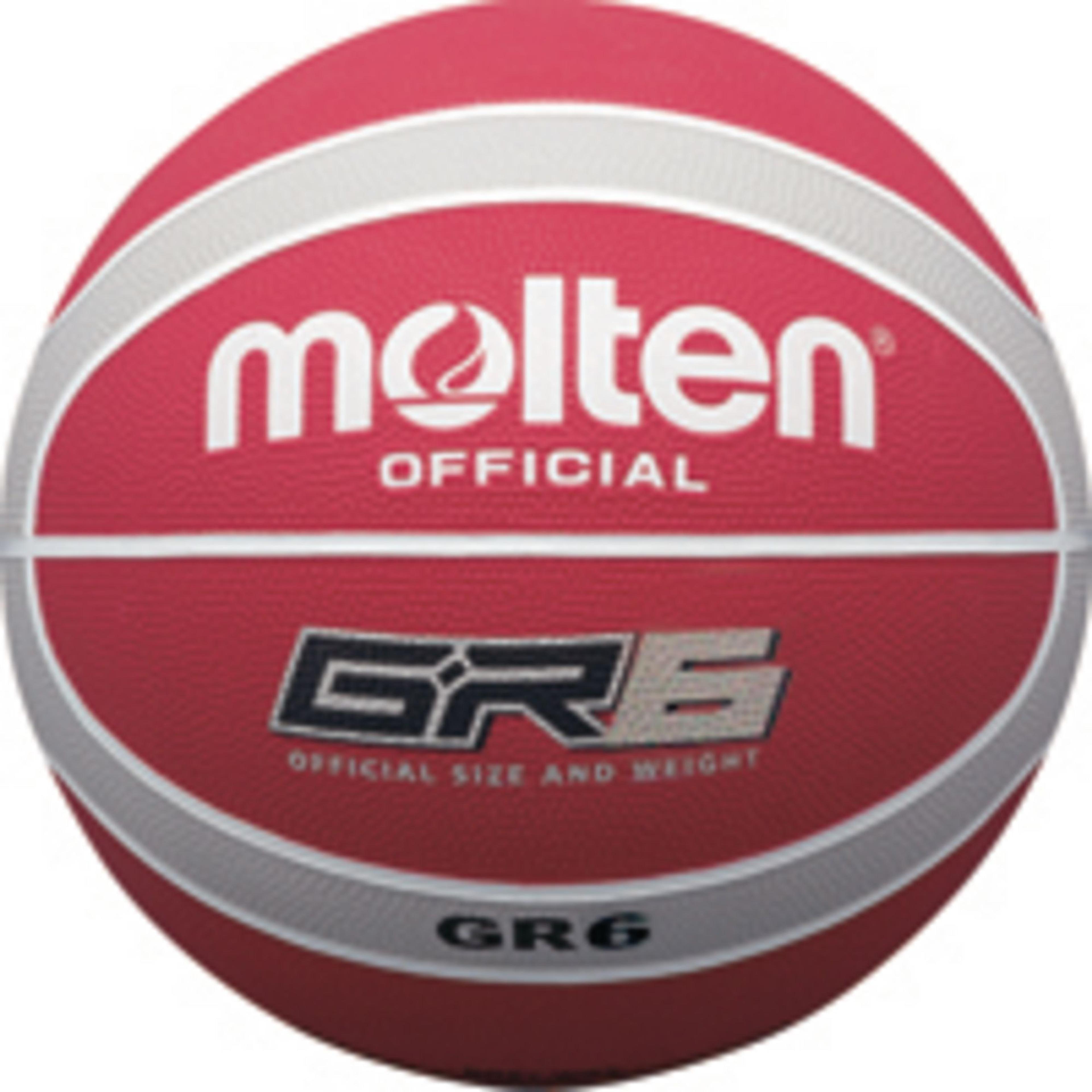 Molten BGR Basketball - Red/Silver - Size 5