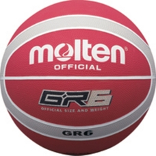 Molten BGR Basketball - Red/Silver - Size 5