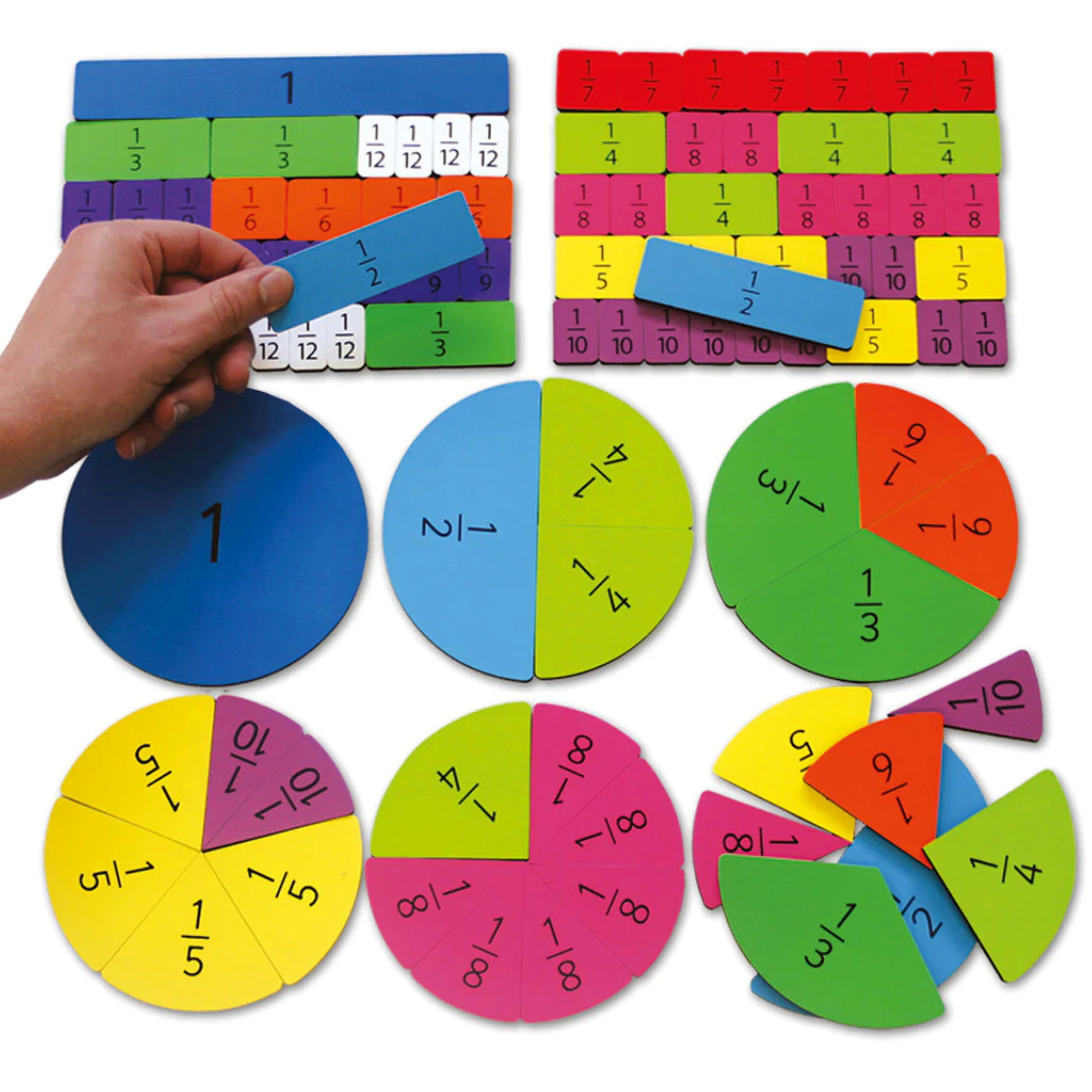SMART KIDS Fraction Magnets