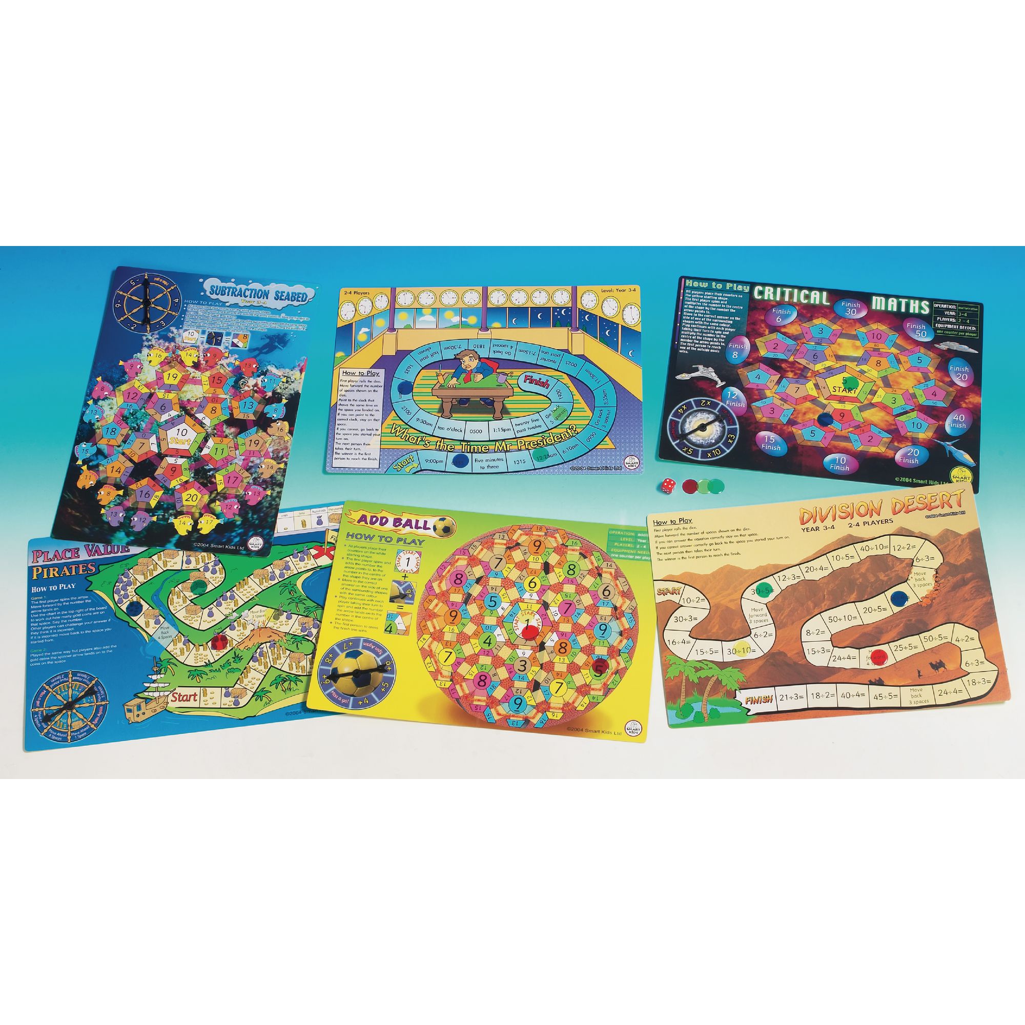 Maths Board Games Years 3-4