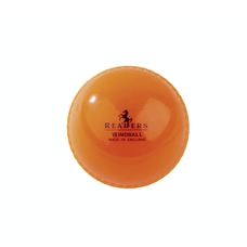 Readers Windball Cricket Ball - Orange - Junior
