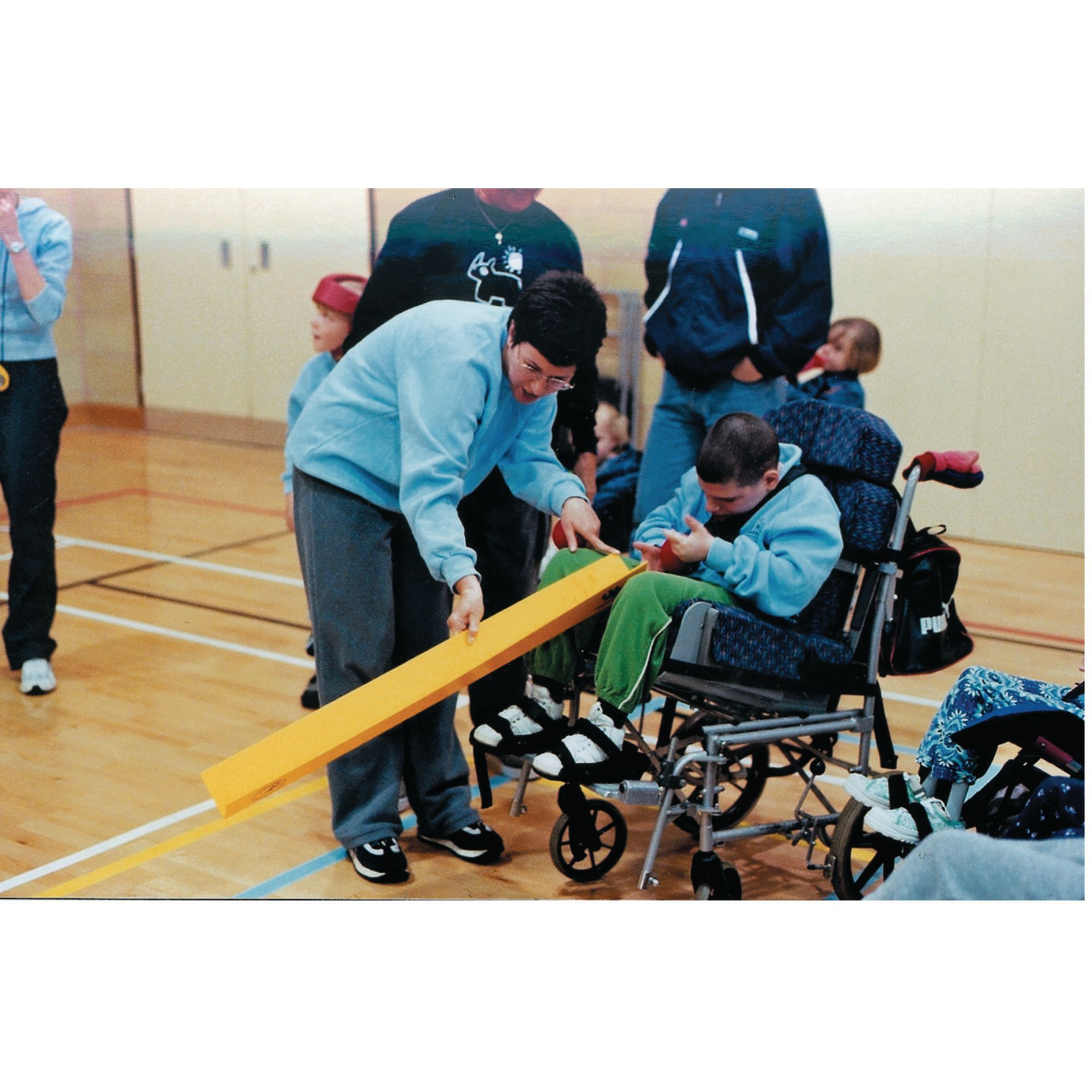 PCSD73151 Fun Boccia Ramp Yellow 1 2m Davies Sports