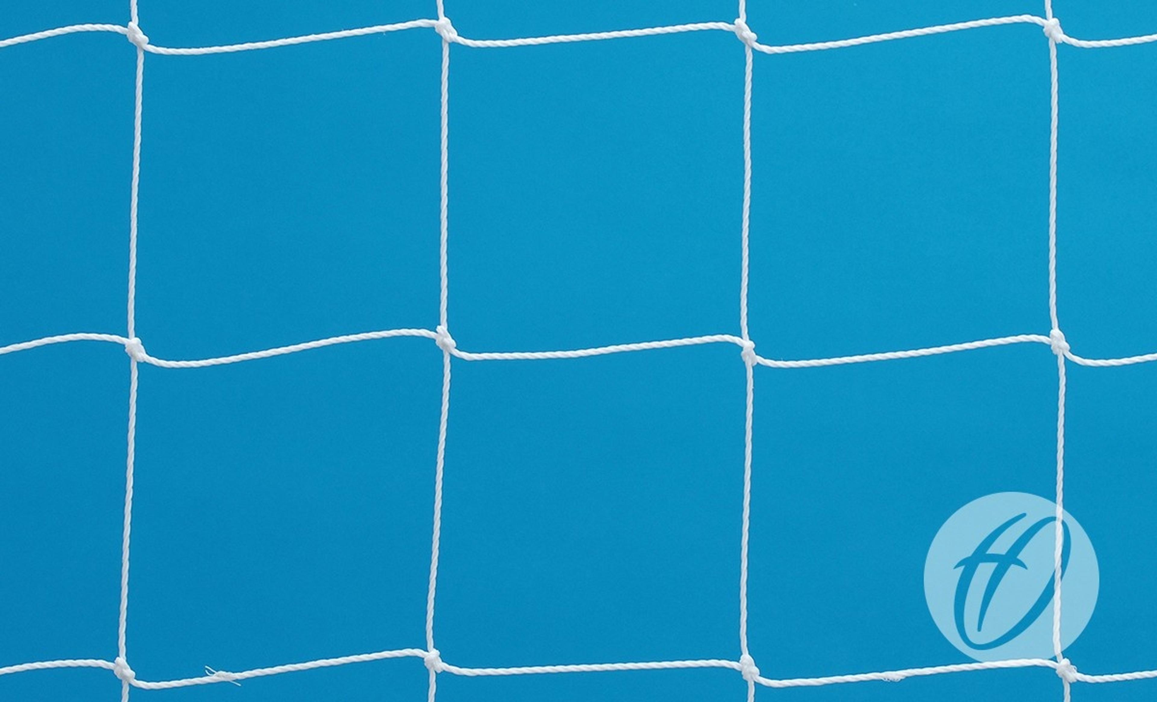Harrod Sport Goal Net - White - 16 x 4ft - Pair