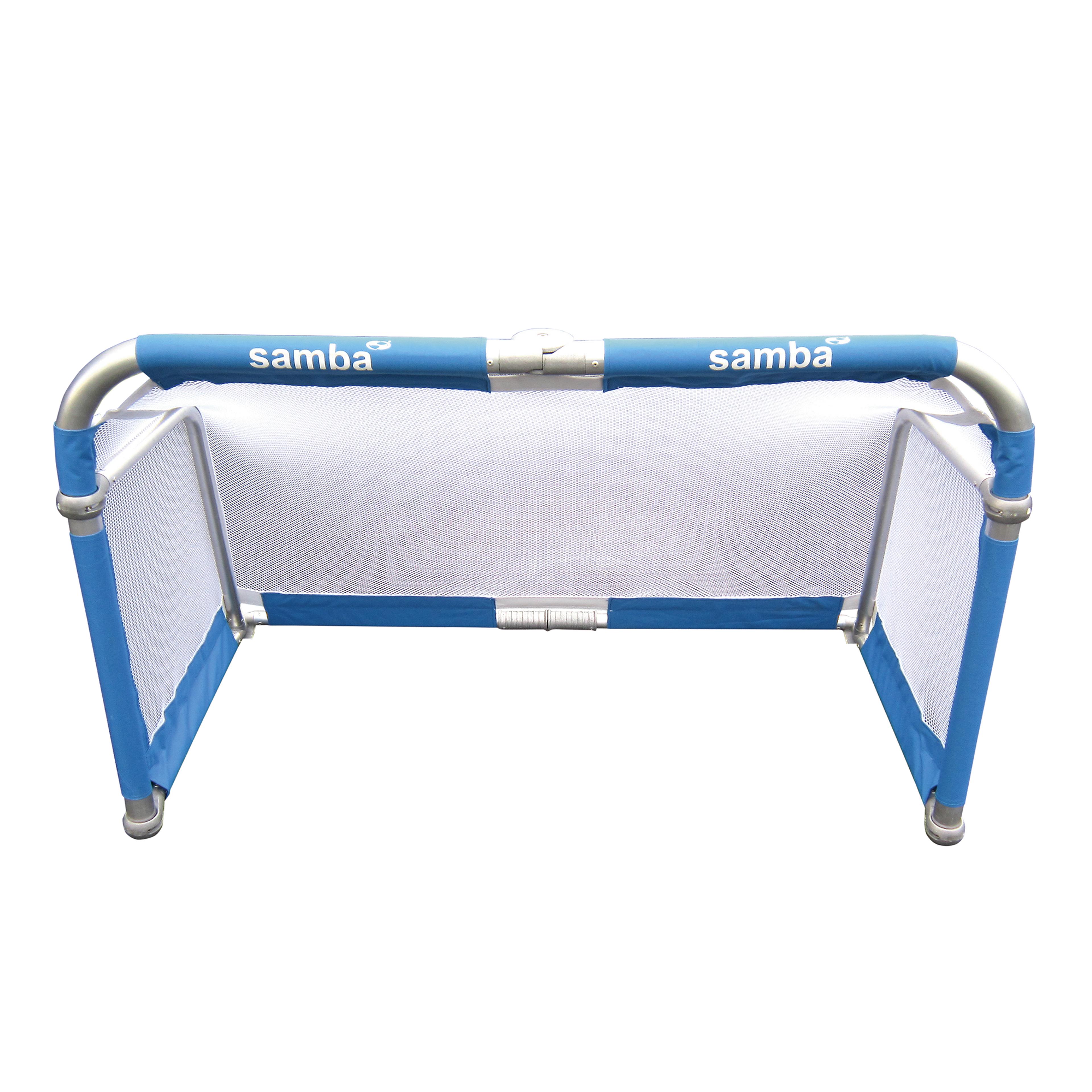 Samba Aluminium Folding Goal - Blue - 5 x 3ft