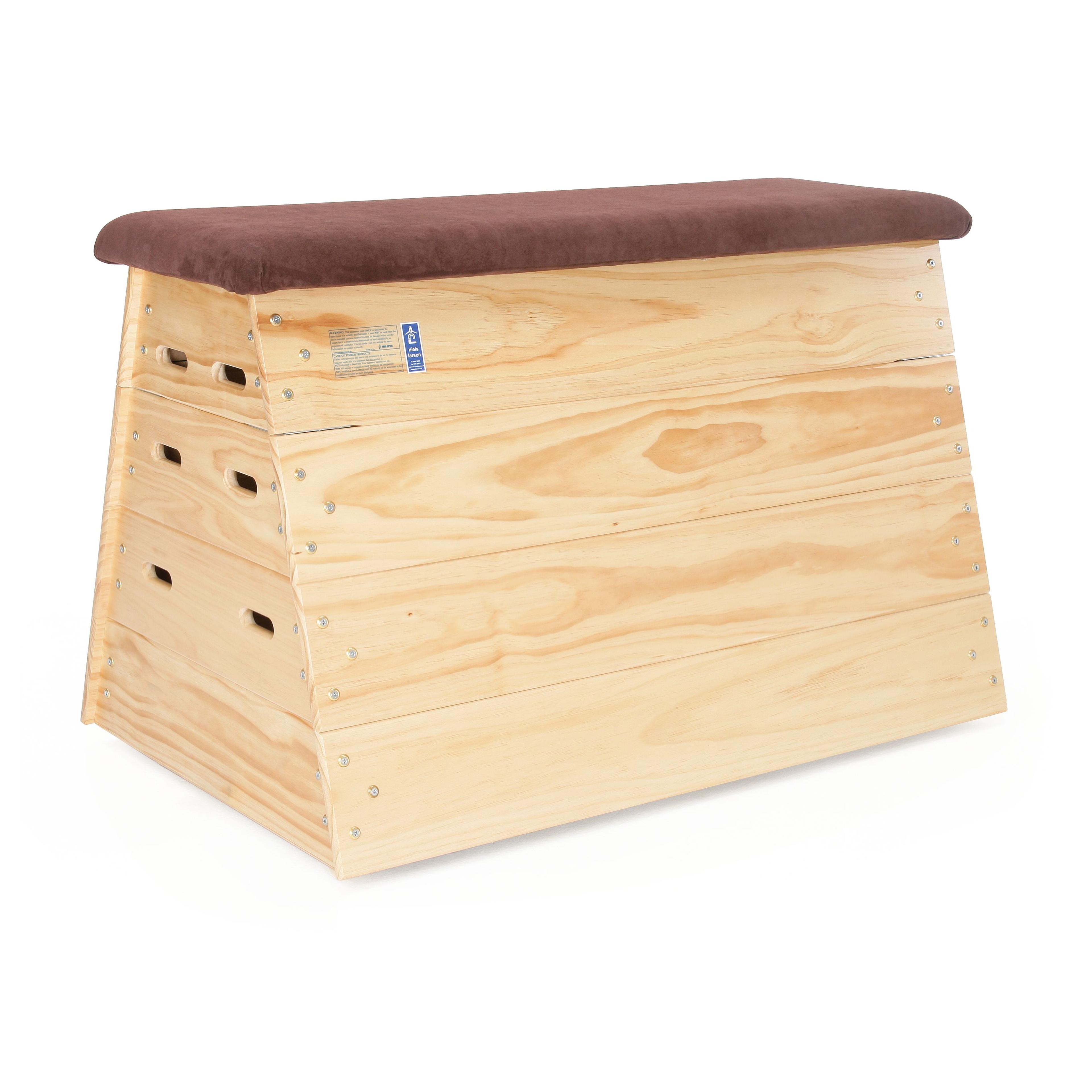Niels Larsen Vaulting Box (Without Transport Gear) - Wood - 1.02m