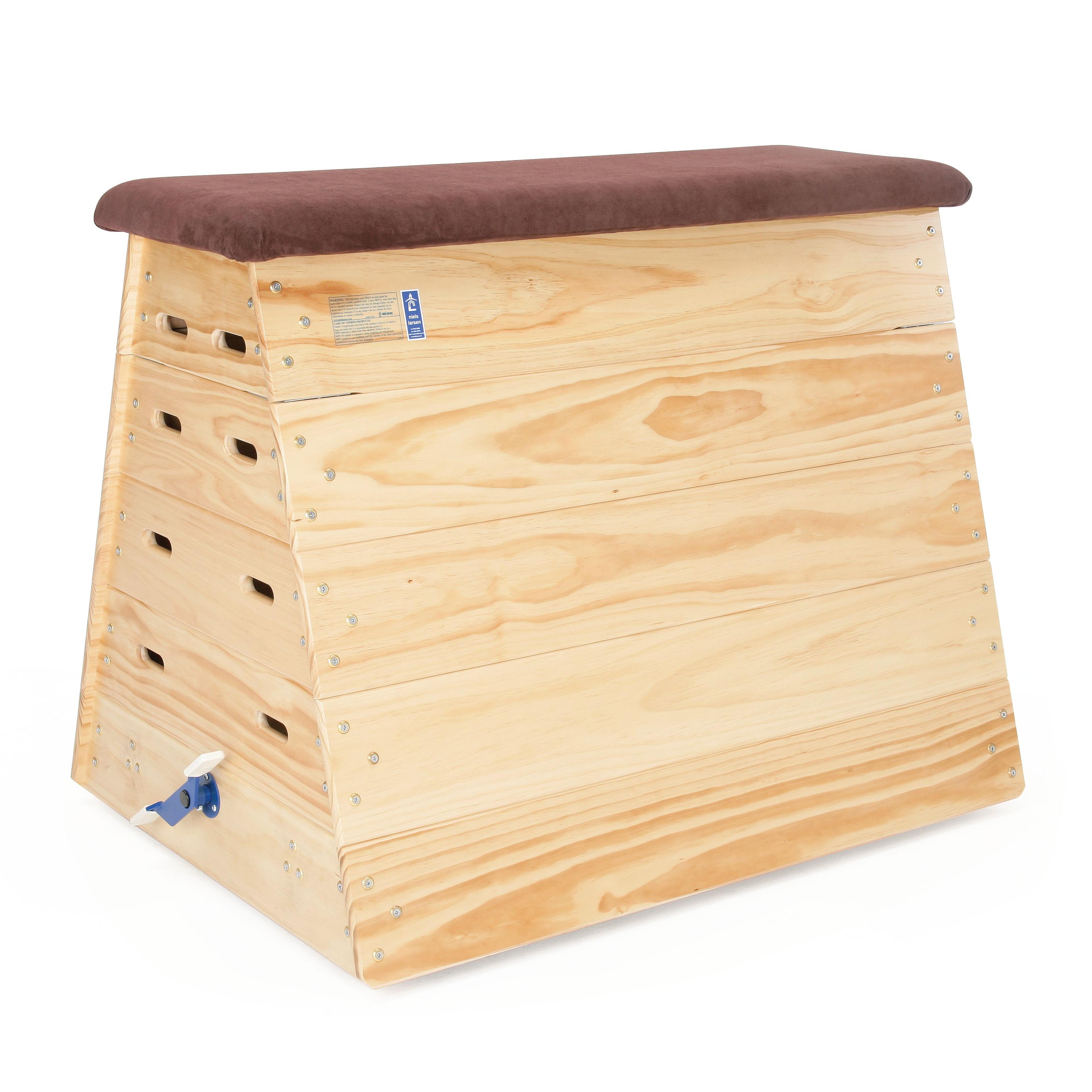Niels Larsen Vaulting Box (With Transport Gear) - Wood - 1.27m