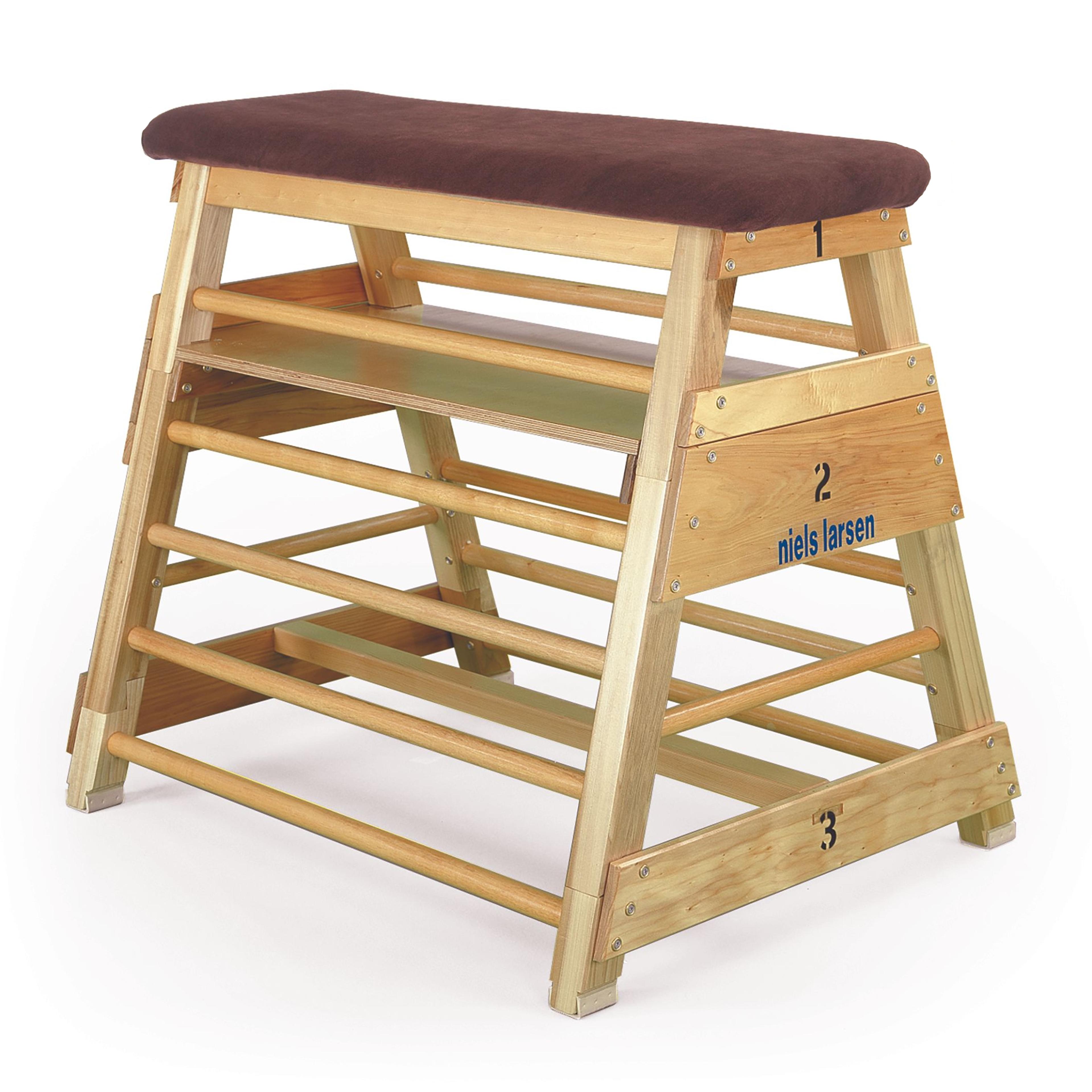Niels Larsen Ribbed Bar Box (With Transport Gear) - Wood - 1.07m
