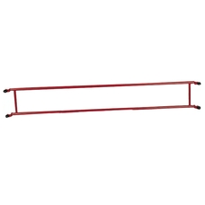 Universal Sports Gate Frame Parallel Linking Bars  - Red - 2.13m