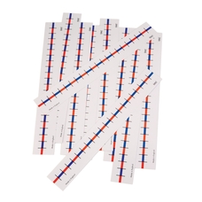 Blank Table Top Number Line - 0 to 20 from Hope Education - Pack of 10
