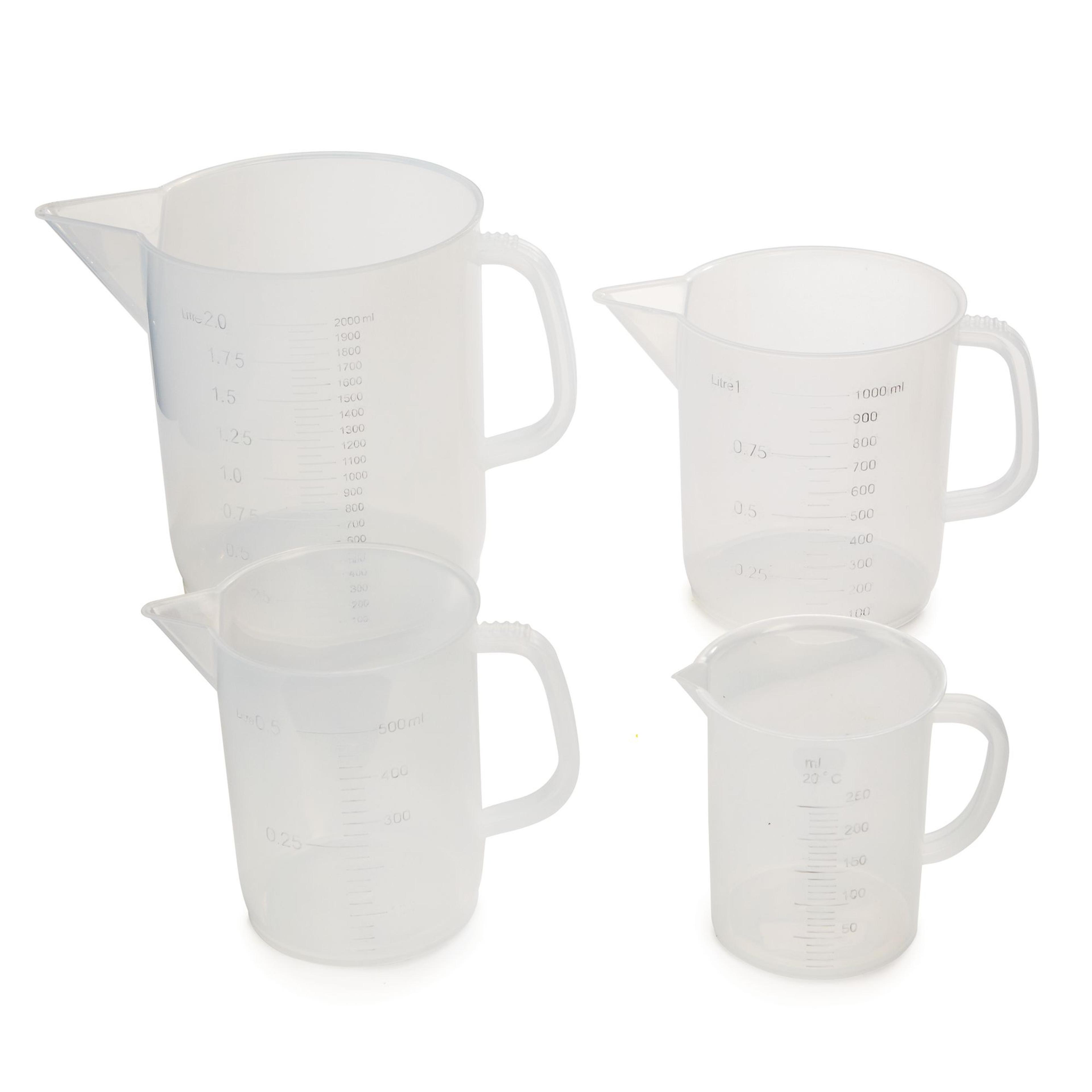 Measuring Jugs - Pack of 4