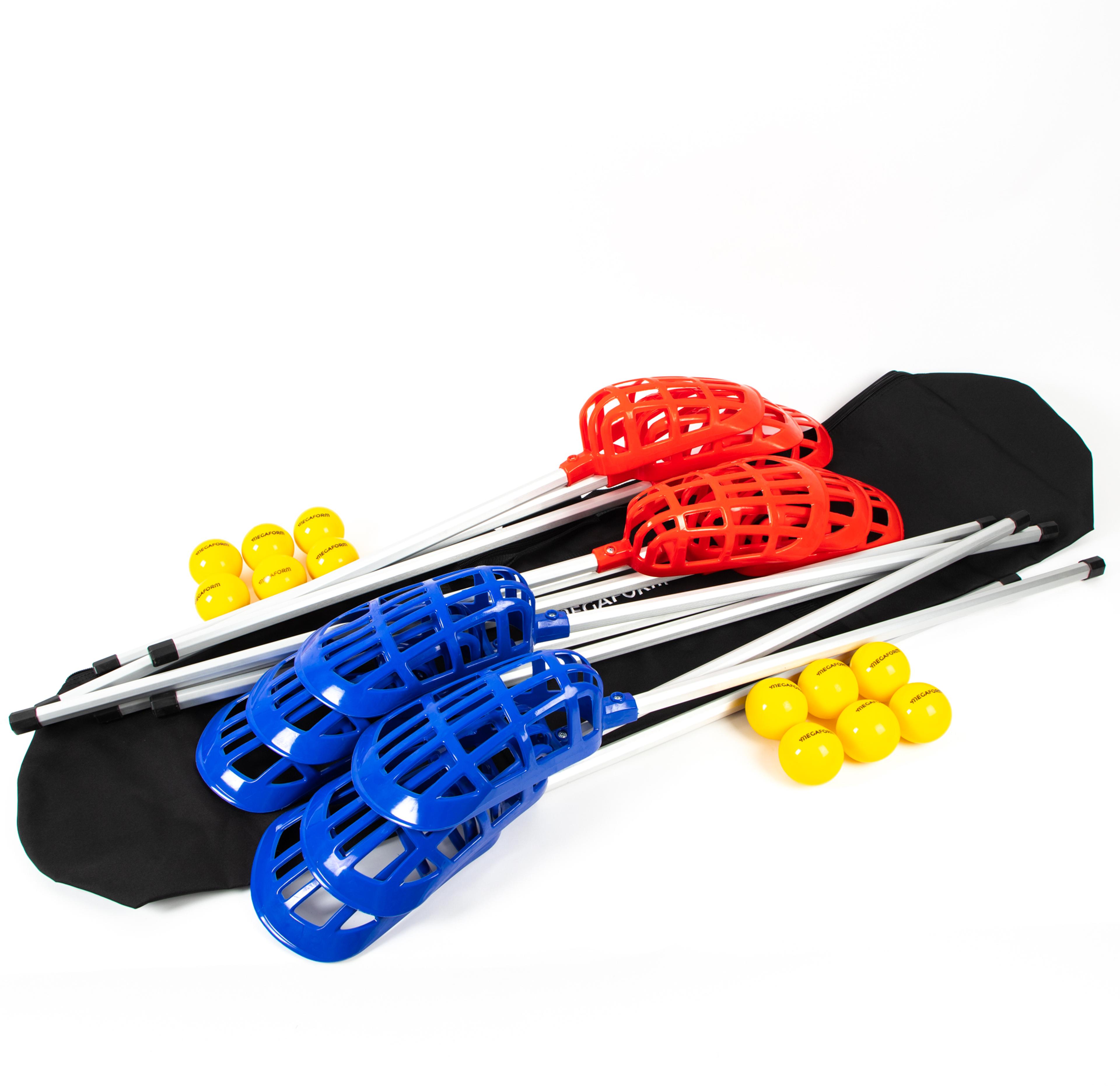 Soft Lacrosse Set - Red/Blue