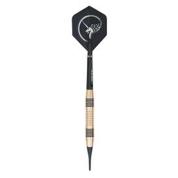 Unicorn Soft Tip Dart Set - Black - 17g - Pack of 3