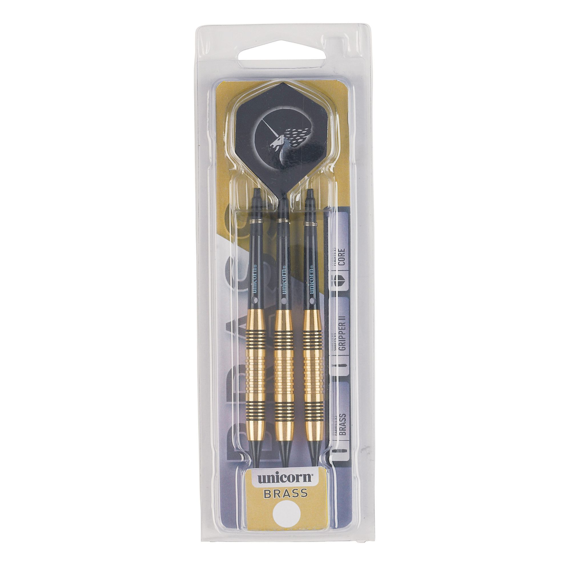 Unicorn Soft Tip Dart Set - Black - 17g - Pack of 3 | IPRP03637