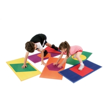 Niels Larsen Colour and Shape Mat Set- Assorted - pack of 6