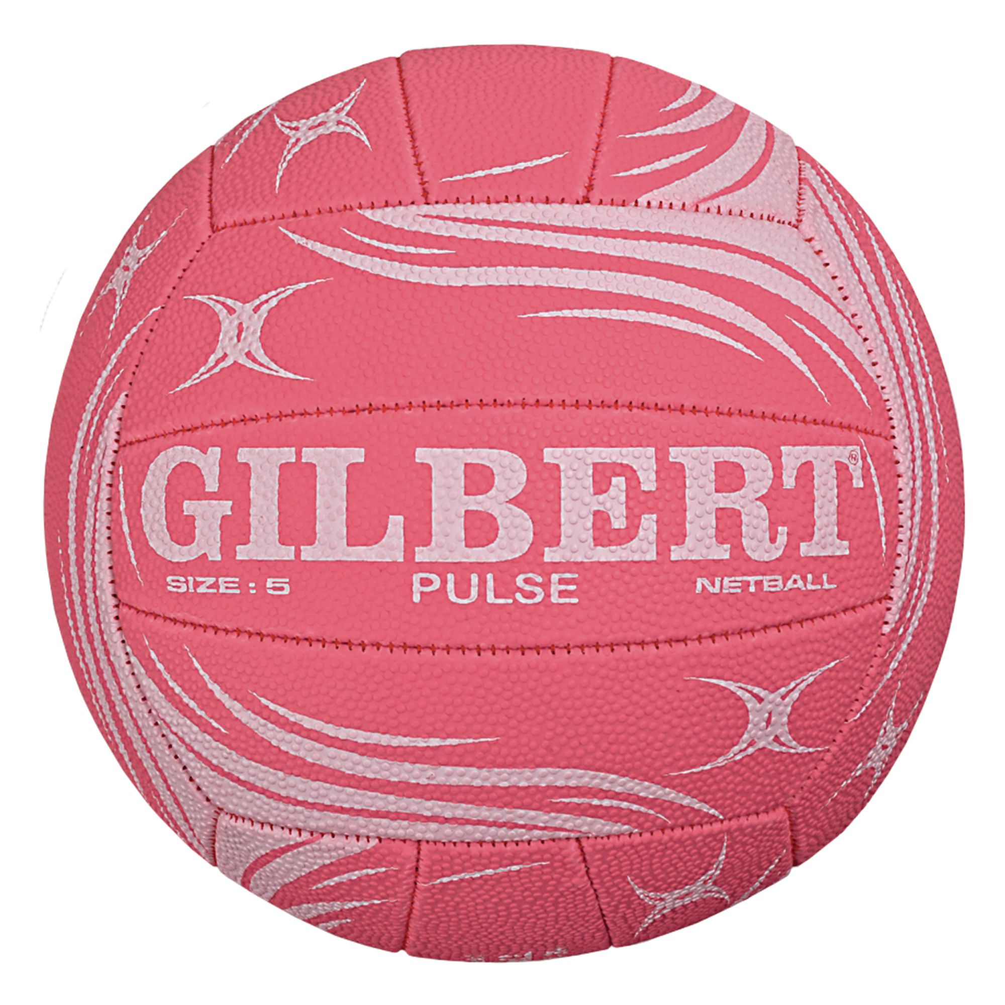 Gilbert Pulse Netball Size 5 Pink