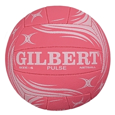 Gilbert Pulse Match Netball - Pink - Size 4 