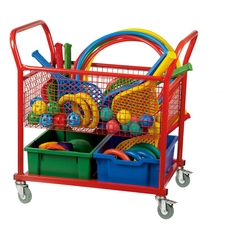 Play Equipment Trolley - Red