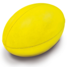 Foam Rugby Ball - Yellow