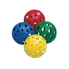 Findel Everyday Teamster Perforated Balls - Assorted - 90mm - Pack of 12