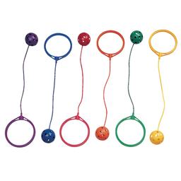 Findel Everyday Ankle Skip Set - Assorted - 3ft - Pack of 6