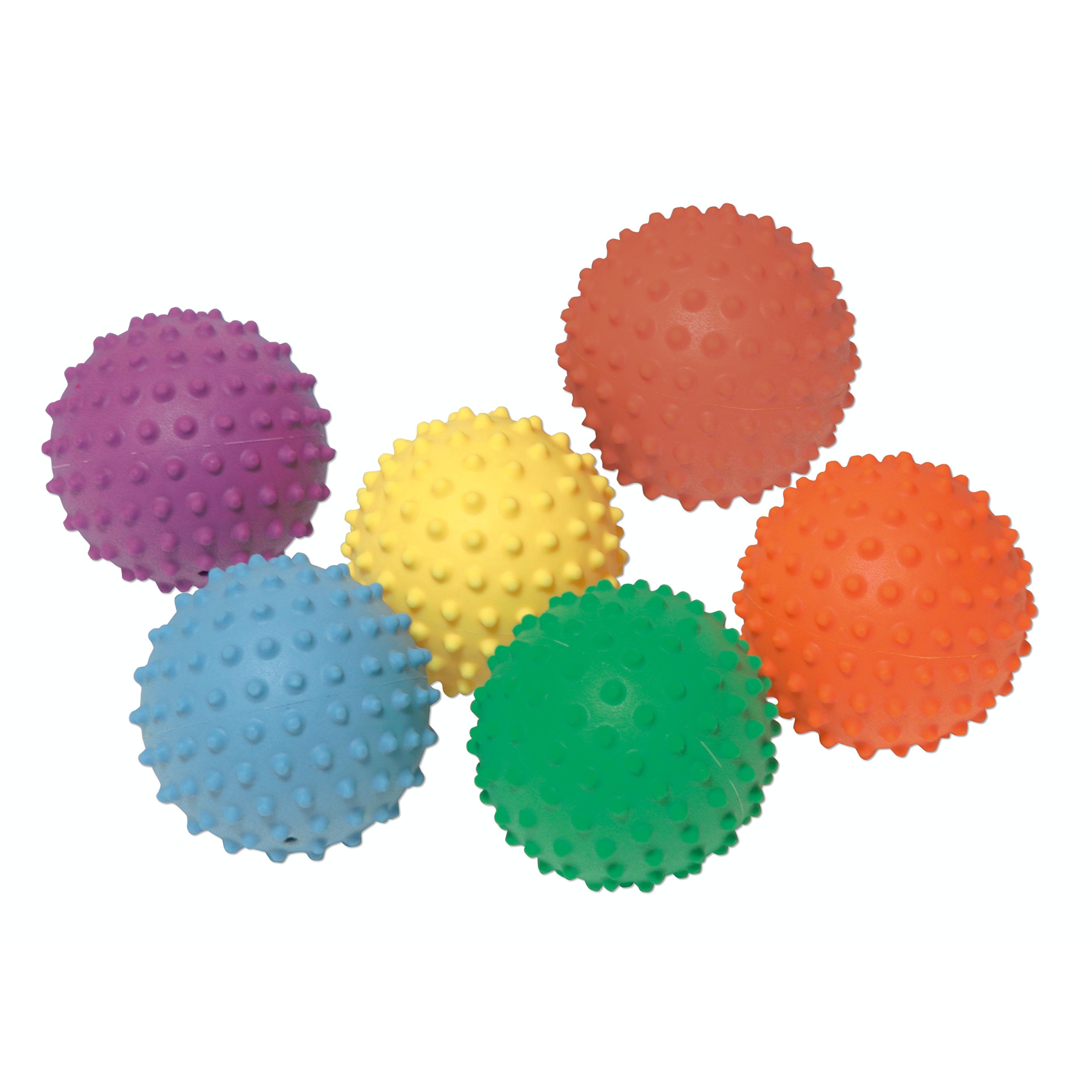 Findel Everyday Sof-Spike Balls - Assorted - 120mm - Pack of 6