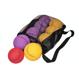 Pebbles Boccia Ball Set - Purple/Yellow