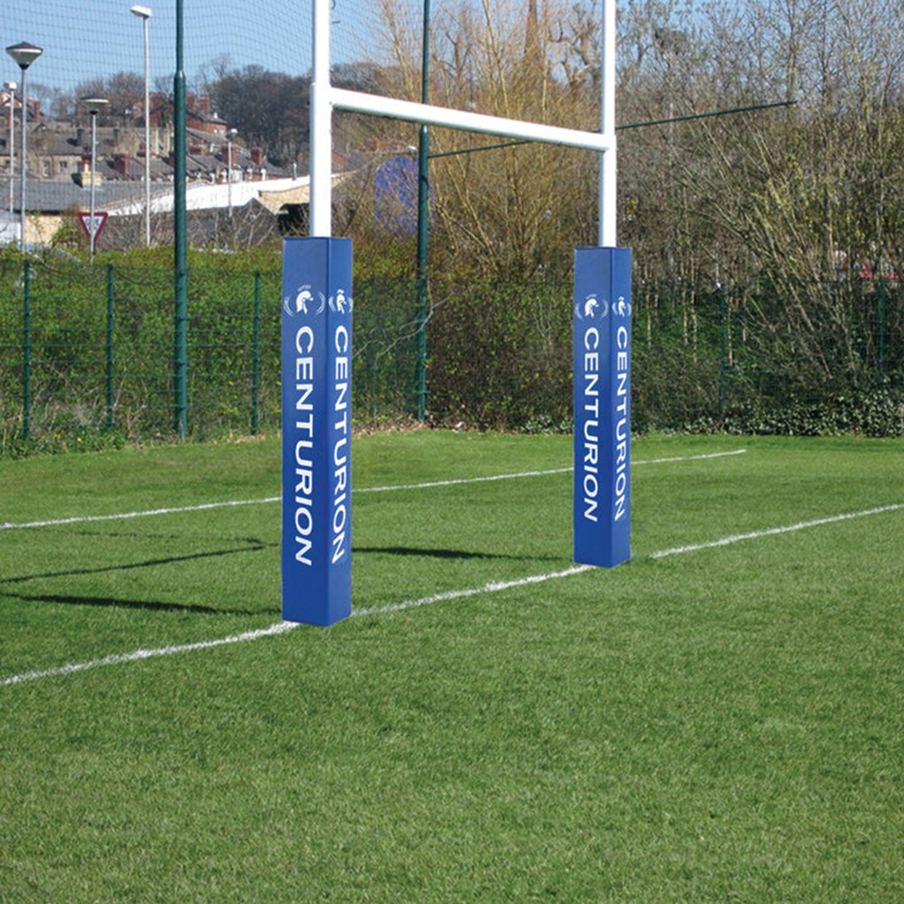 Centurion Rugby Post Pad - Blue - 4in - Pack of 4 | IRGE89517