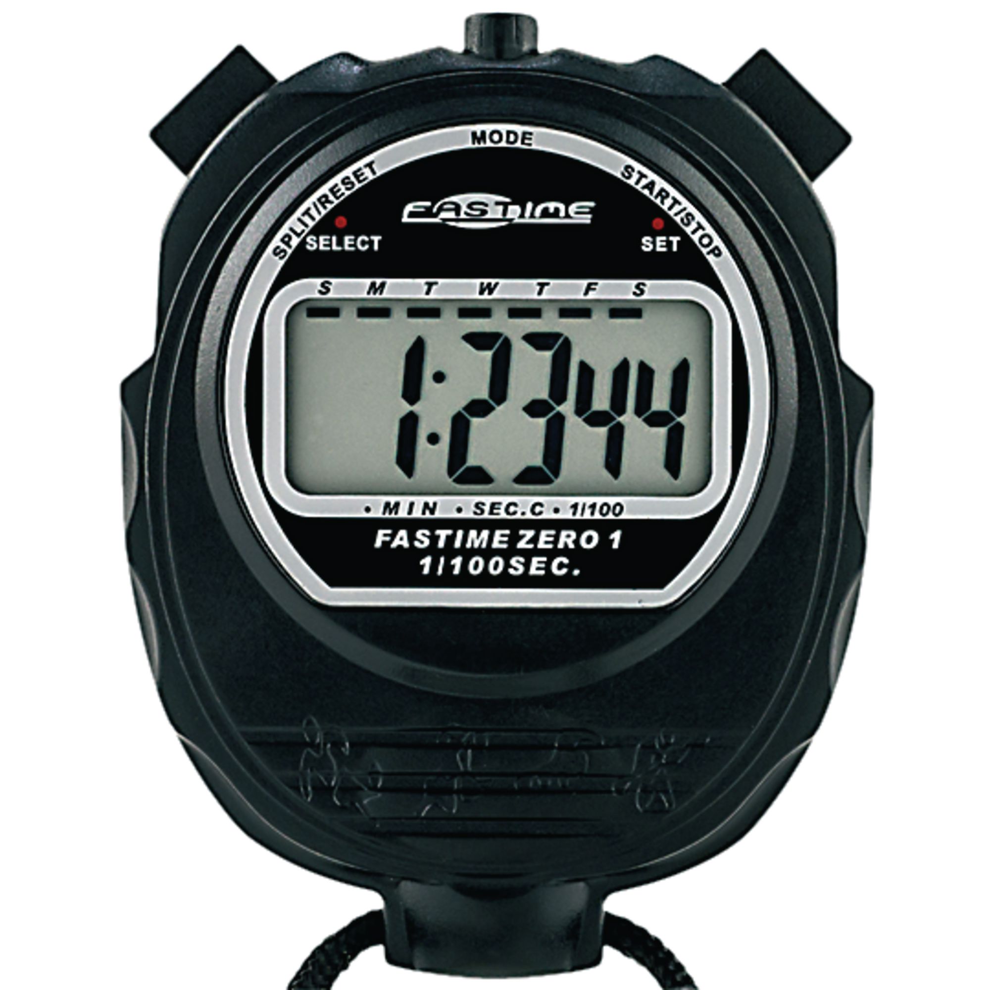 E8r05917 Fastime 01 Stopwatch Black Findel International