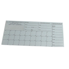 Silva Orienteering Control Cards - Pack of 100