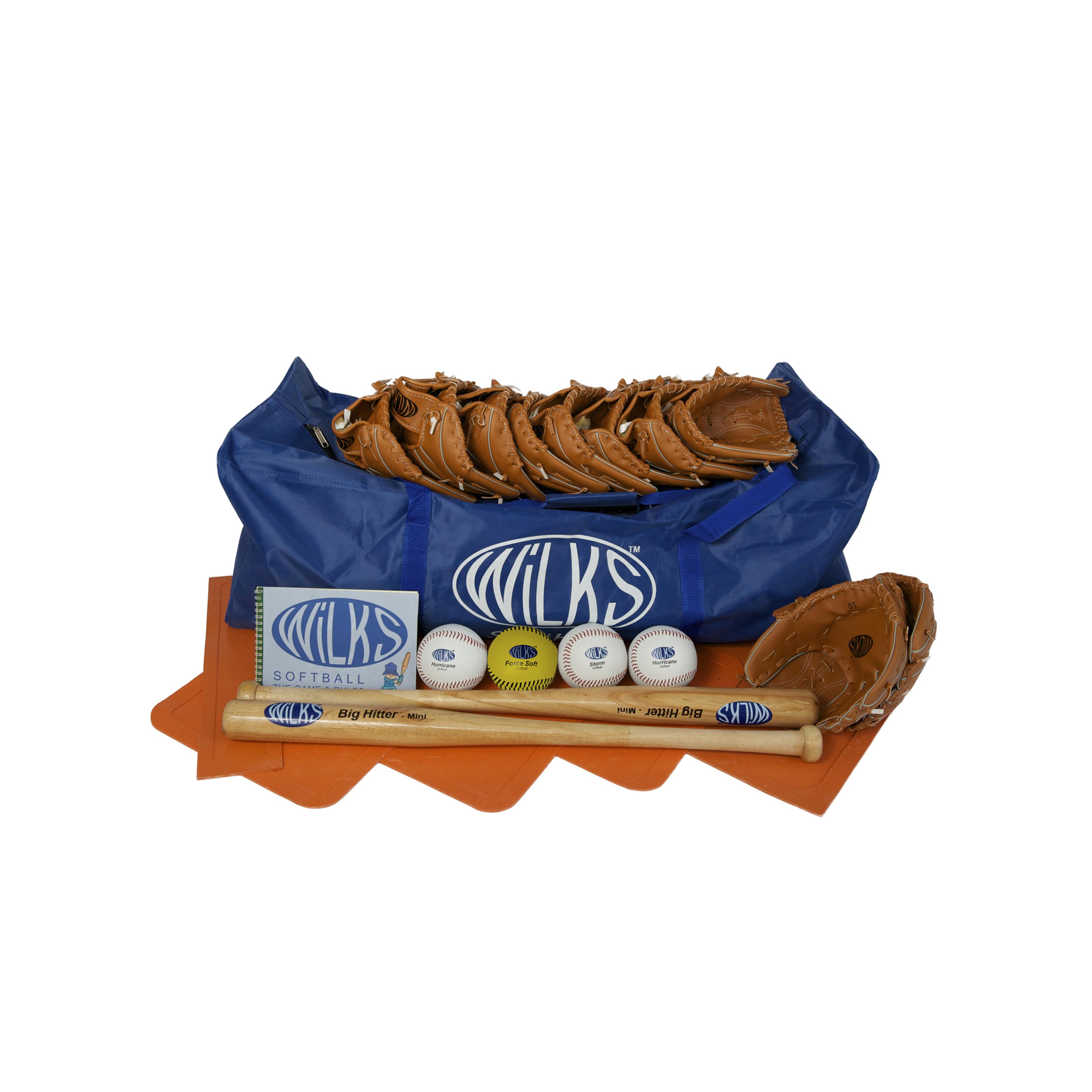 Wilks Softball Teambuilder Softball Set - Assorted - Primary