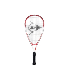 Dunlop Fun Mini Squash Racket - Red/White - 22in