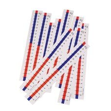 Table Top Number Lines 0 to 20 from Hope Education - Pack of 10