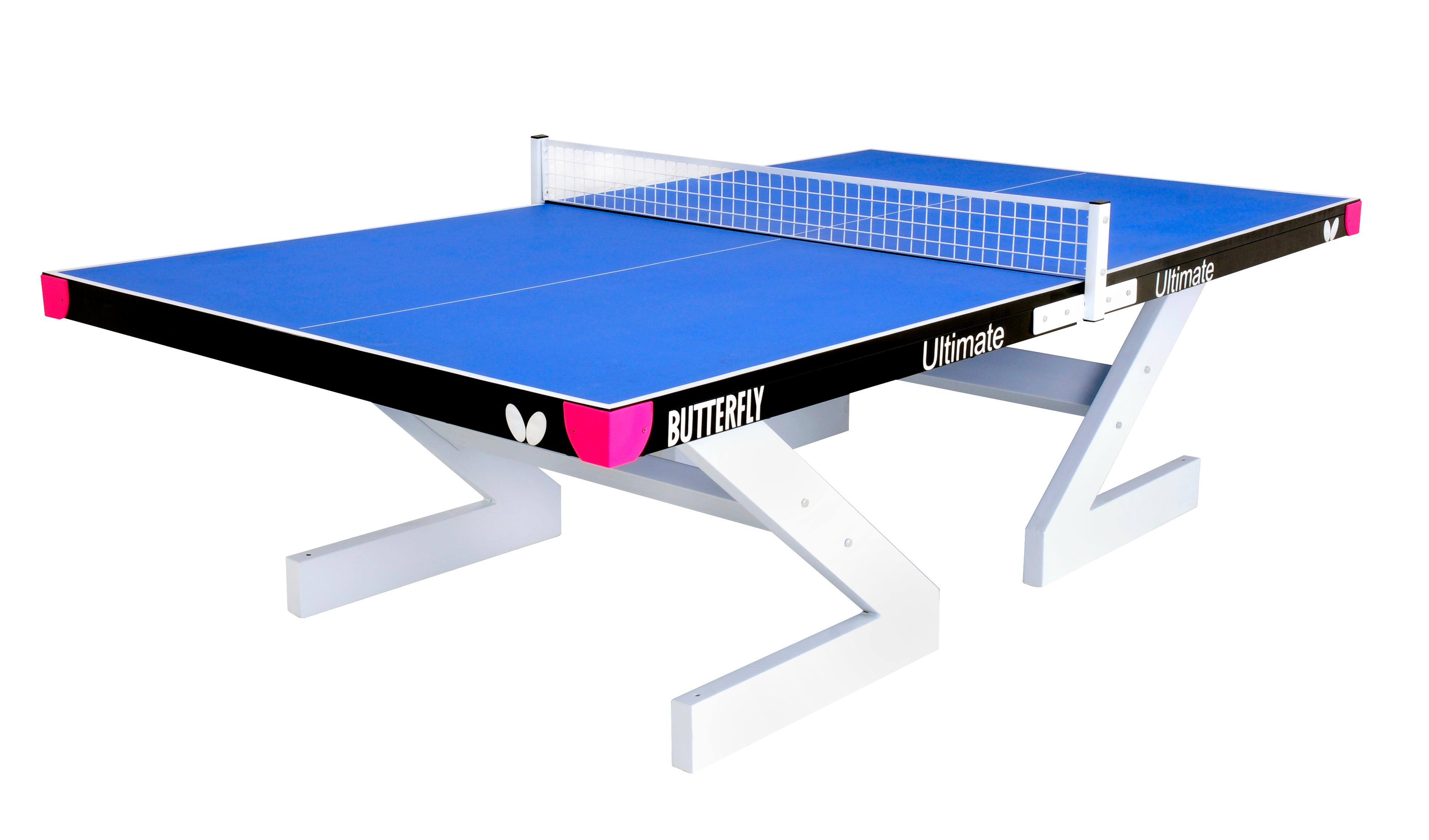 Butterfly Ultimate Outdoor Table Tennis Table - Blue - 18mm