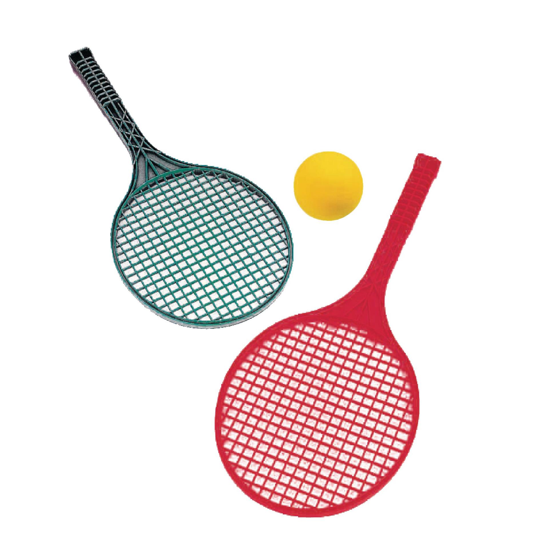 Assorted Rackets Short Tennis Plastic Racket - Assorted - 20in - Pack of 4 | HC1013055 ...