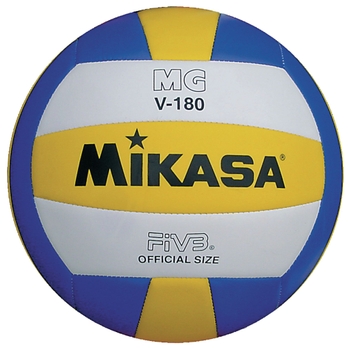 Ivbp00636 Mikasa Mgv Volleyball Yellow White Blue 180g Findel International