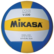 Mikasa MGV Volleyball - Yellow/White/Blue - 230g