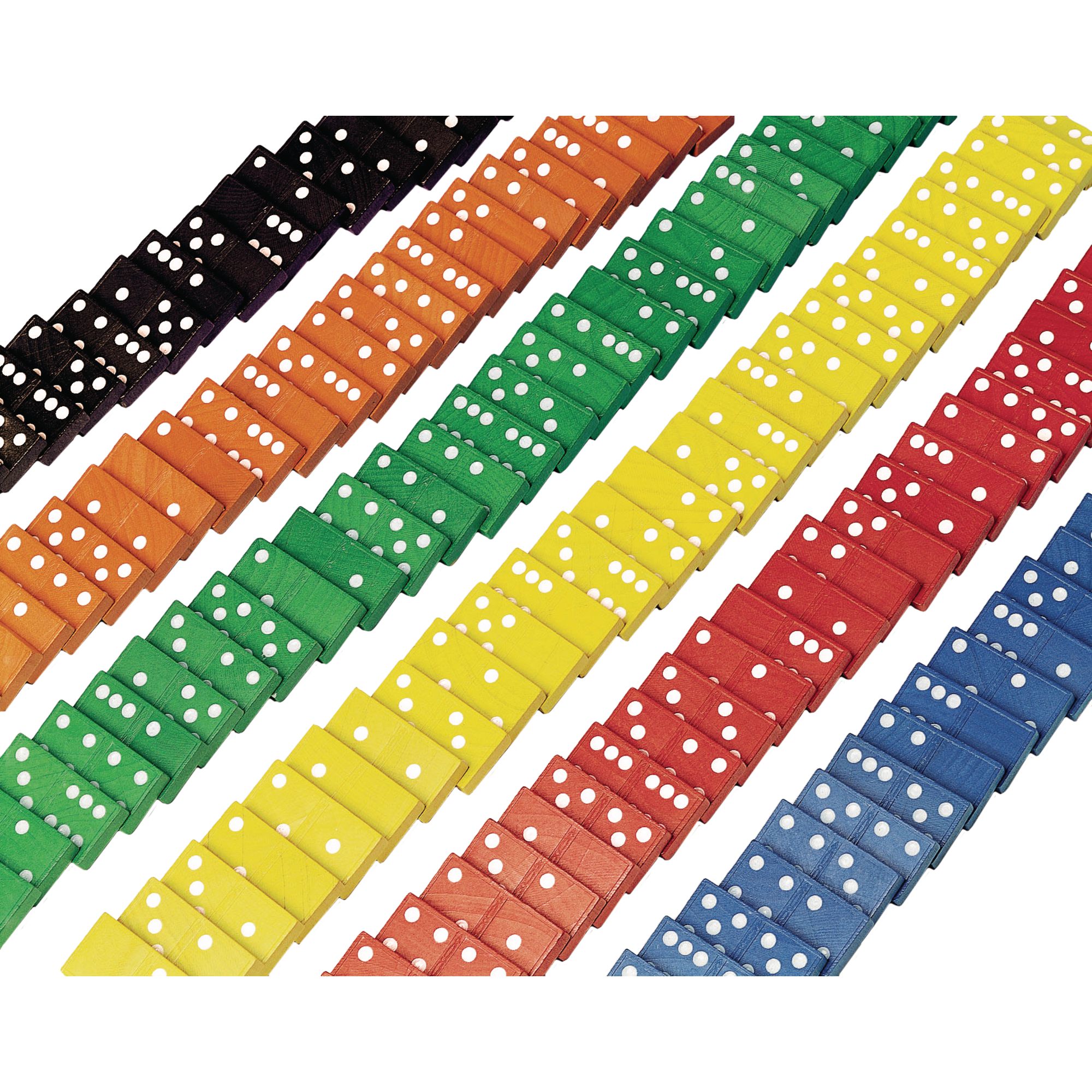 Coloured Dominoes Pk 168