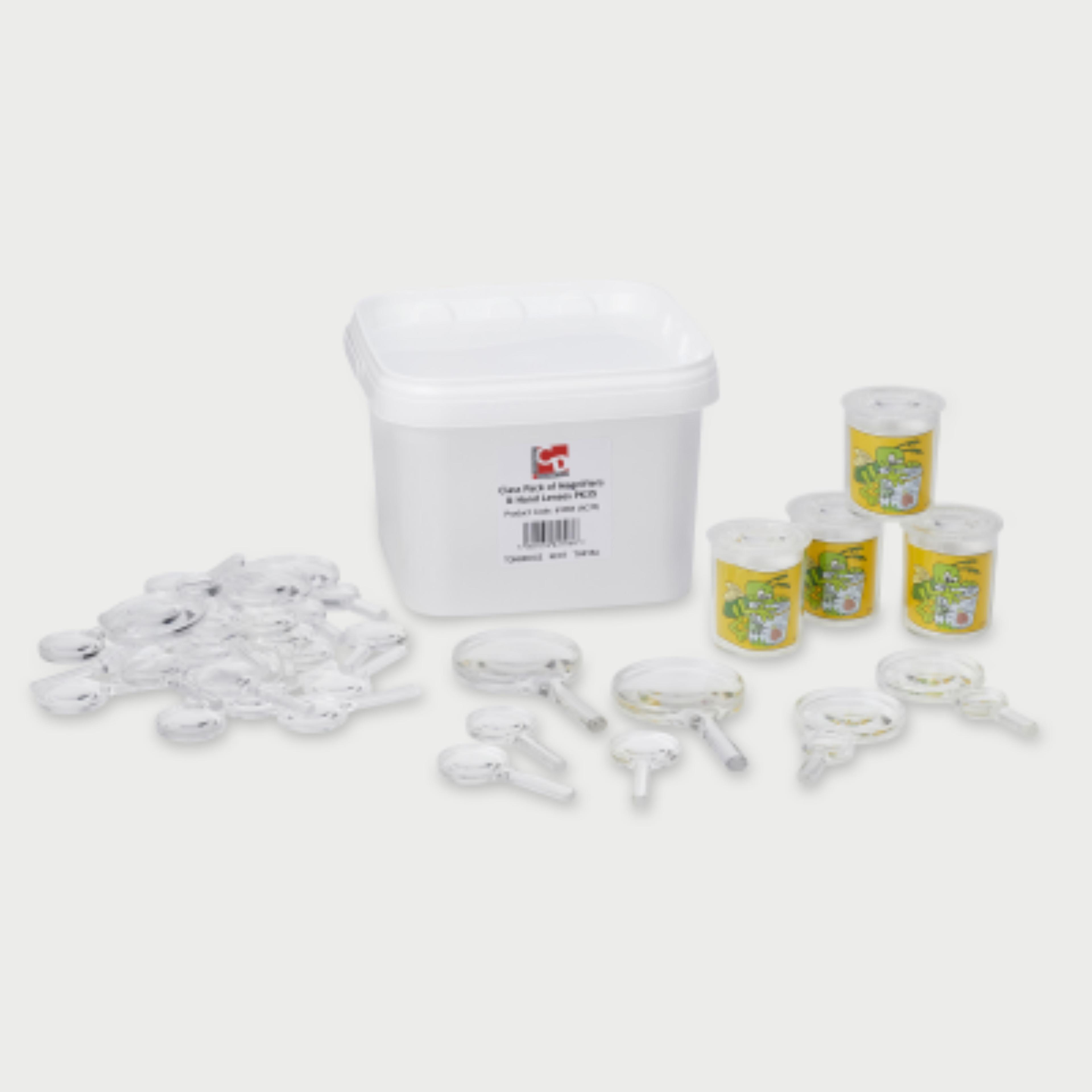 Magnifiers & Hand Lenses - Pack of 35