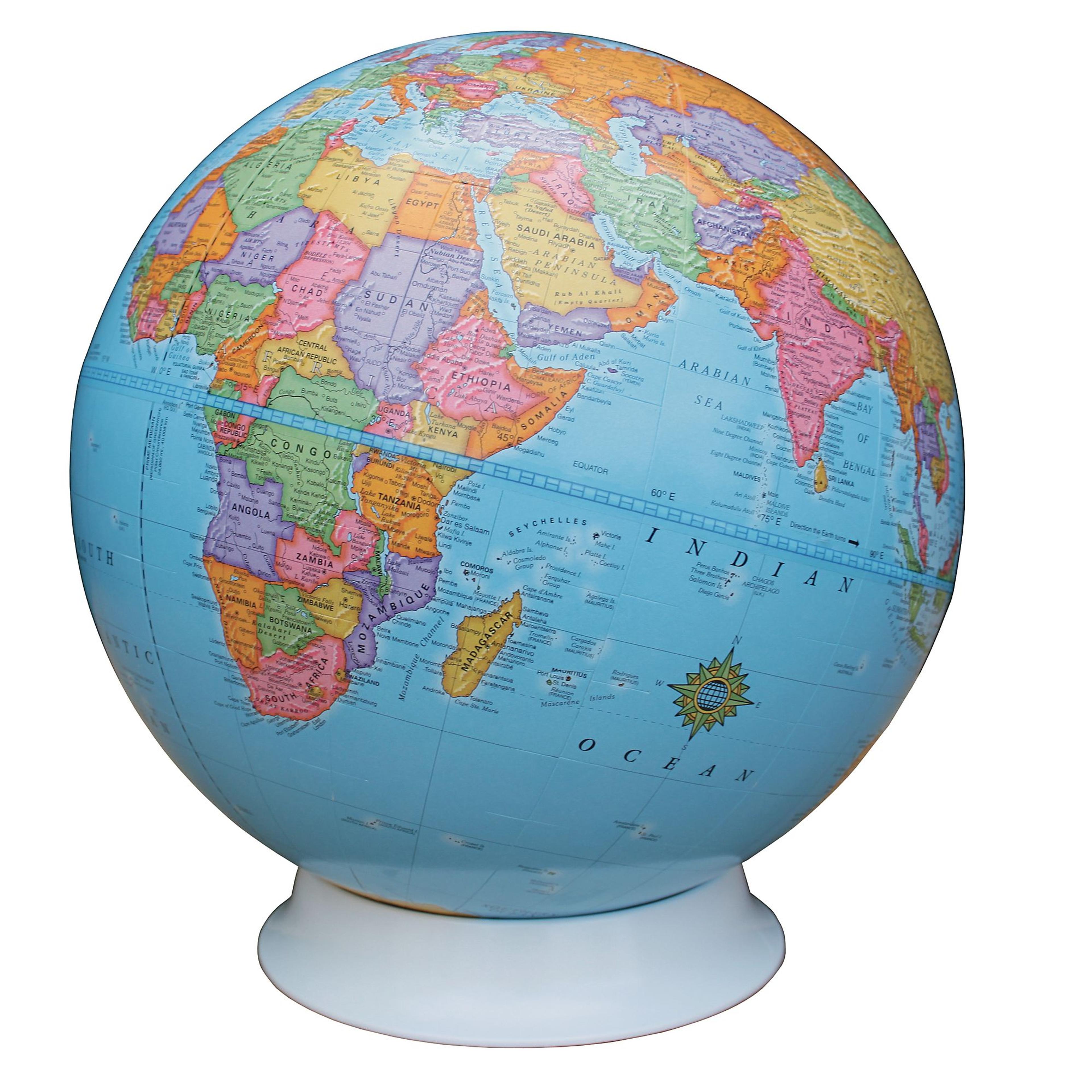 Political Globe 230mm