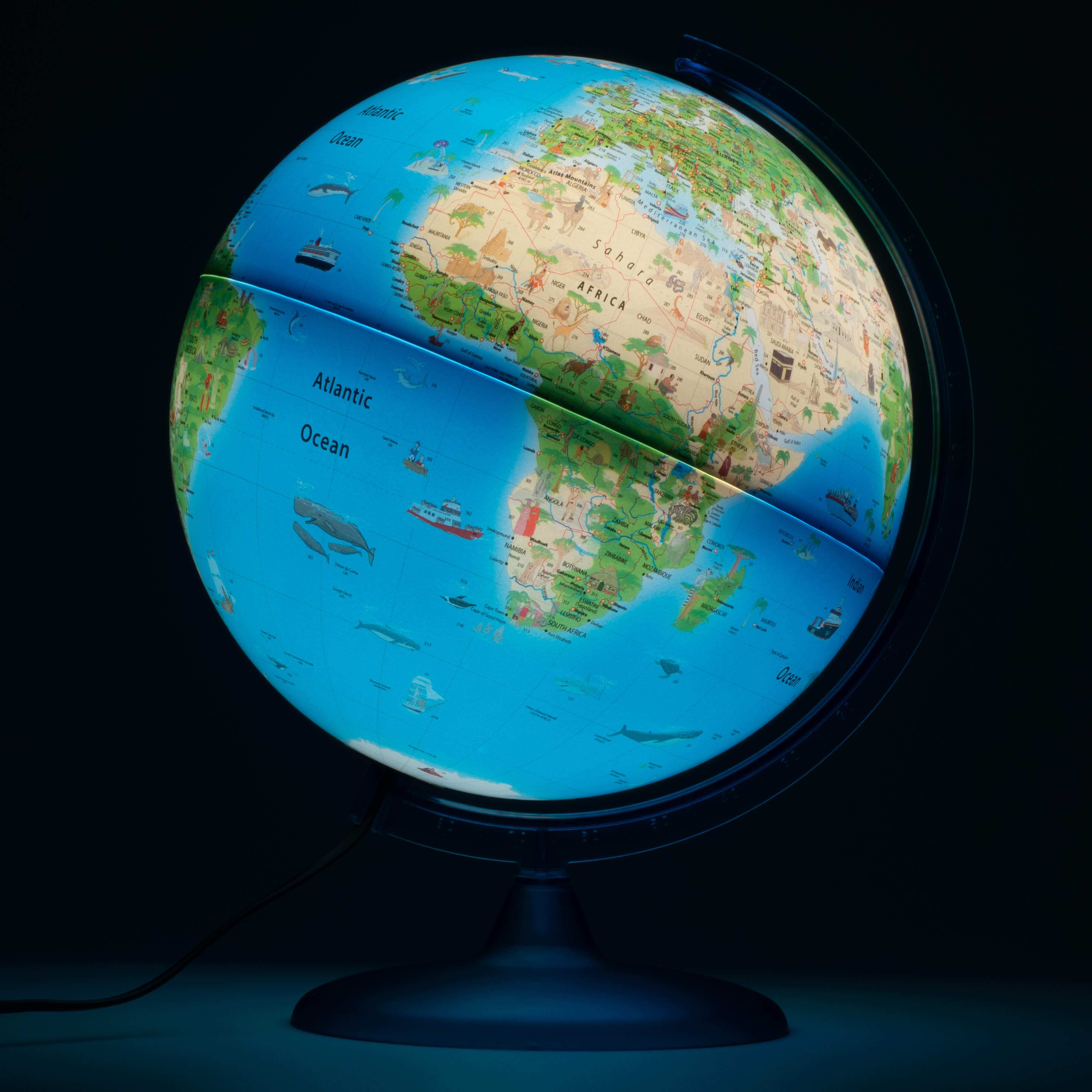 300mm Childrens World Globe