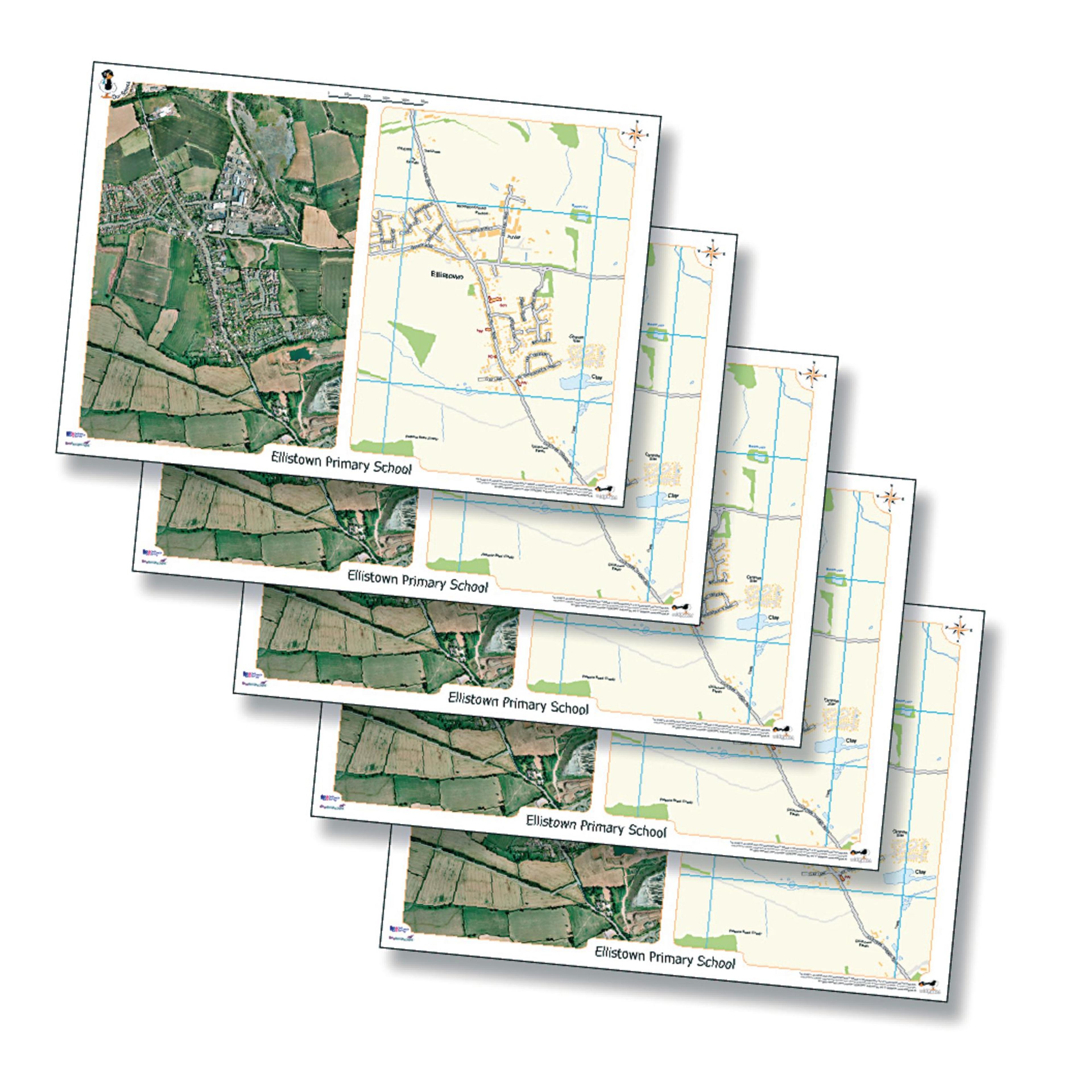 wildgoose Aero Image Desk Mats - Pack of 15