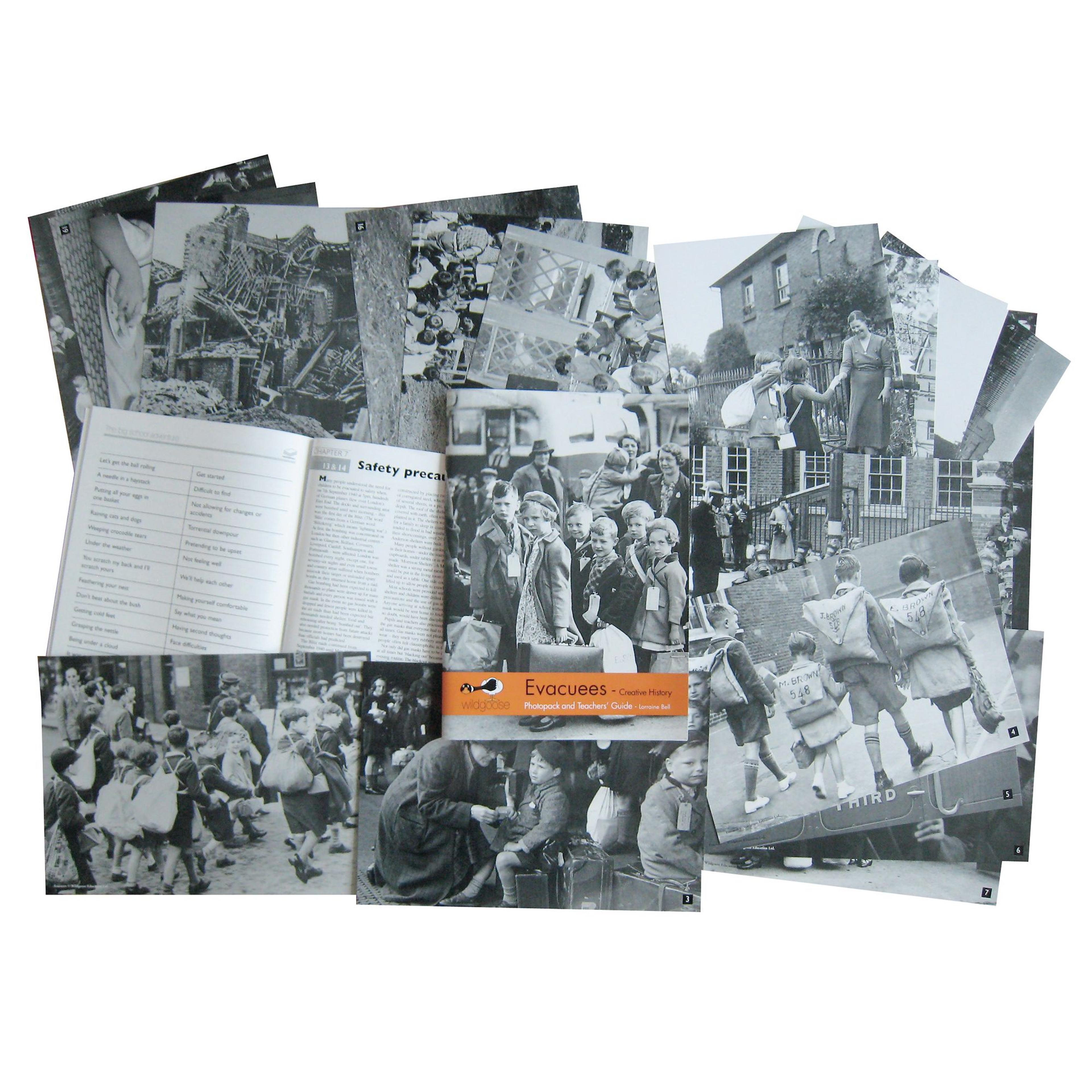 wildgoose Evacuees Photopack and Book